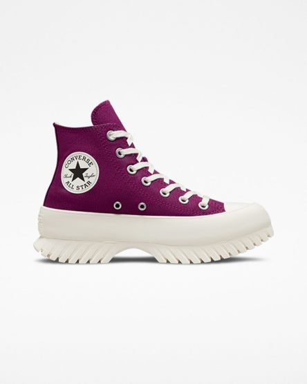 Tenis Converse Chuck Taylor All Star Lugged 2.0 Seasonal Color Cano Alto Masculino Roxo Pretas | PT A00P13T